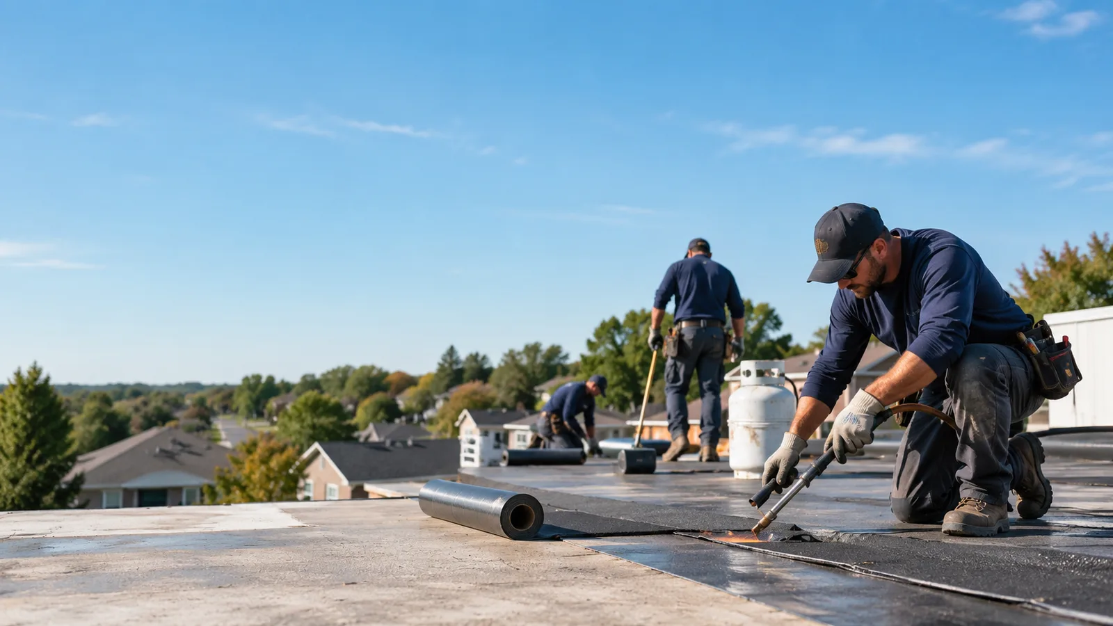Flat Roof Leak Repair providers in Hope, KS